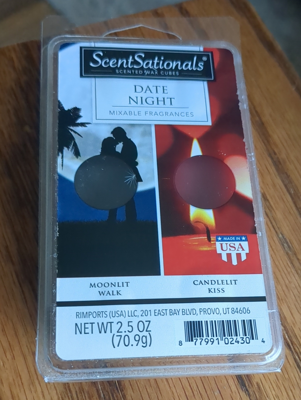 •ScentSationals Date Night Scented Wax Cubes